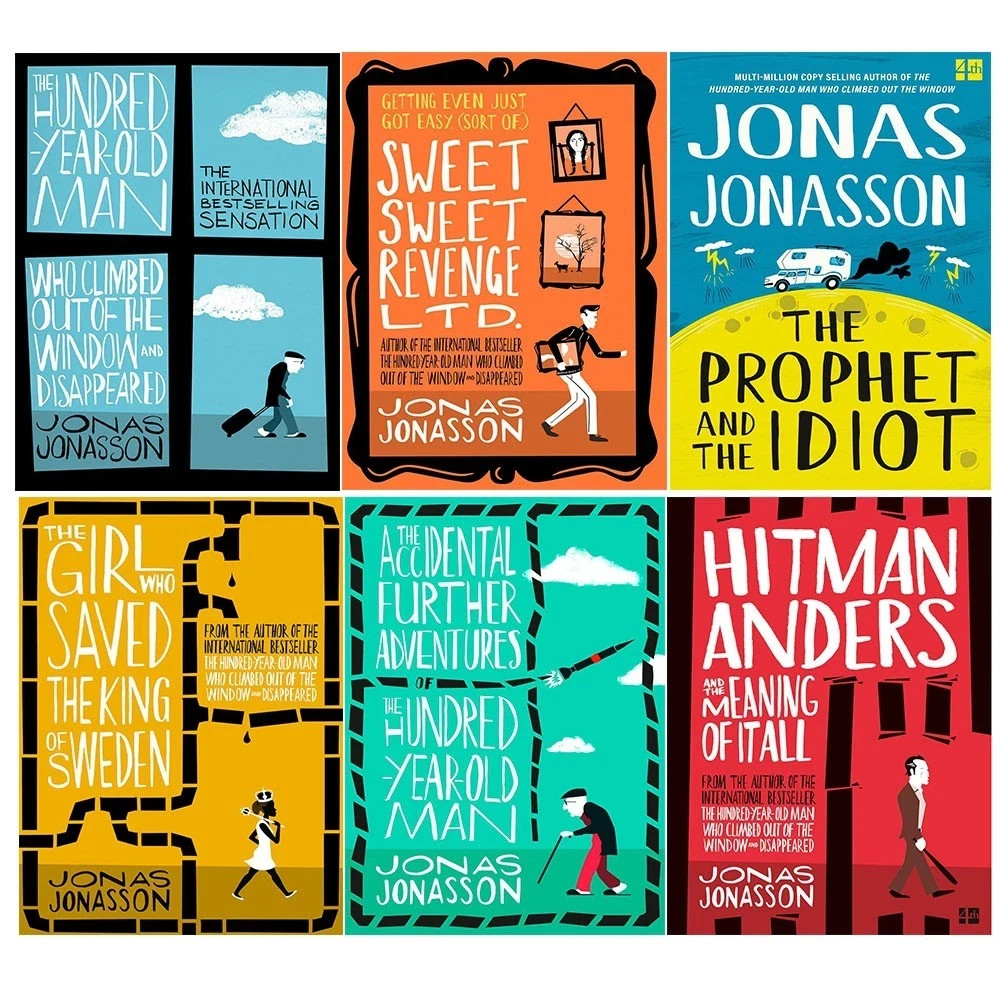 Jonas Jonasson Unisex Collection 6 Books Set(The Prophet And The Idiot, Sweet Sweet Revenge Ltd., The Accidental Further Adventures Of The Hundred-Year-Old M - Image 3