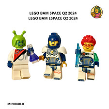 Lego Minifigures BAM Q2 2024 Space Rangers Espace NEUF NEW Lot de 3 minifigures
