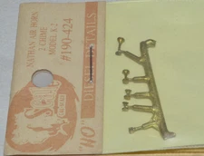 HO scale diesel locomotive PARTS brass Cal-Scale 424 air horn Nathan 2-chime K-2