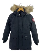 CANADA GOOSE TRILLIUM PARKA FF WOMEN Down Jacket XS Polyester BLK 6660LA From Ja