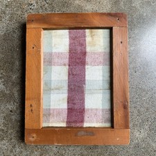 Antique Negative Contact Photography Printing Wood Frame Holder 5"x7"