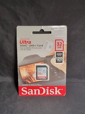 SanDisk Ultra 32GB Class 10 SDHC Memory Card - SDSDUNR-032G-GN6IN 
