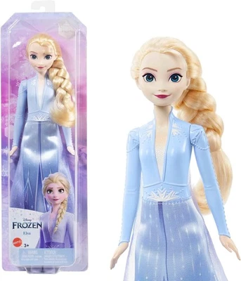 Mattel Disney Poupée Articulée La Reine des Neiges Elsa 30 cm Neuve - Photo 1/3