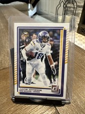 Justin Jefferson 2025 Panini Donruss #242 - Minnesota Vikings