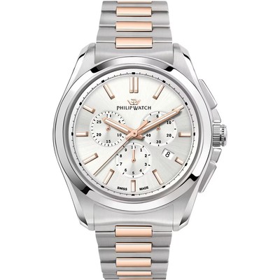 Herrenuhr PHILIP WATCH AMALFI R8273618005 Chrono Edelstahl Golden SWISS MADE