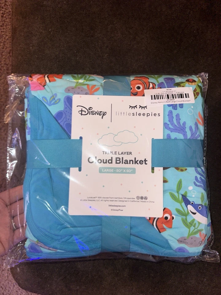 Manta Little Sleepies Nemo Cloud nueva  Foto 2 de 2
