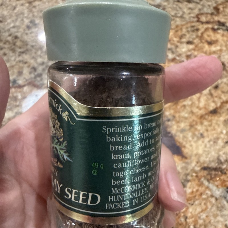 Mccormick Spice Jar Caraway Seed