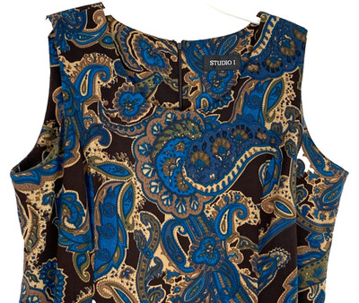 Studio I multi colored summer dress size 18