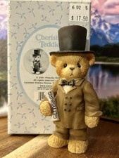    Cherished Teddies Lincoln 2001 Four Score And Seven Years Ago We Became Best