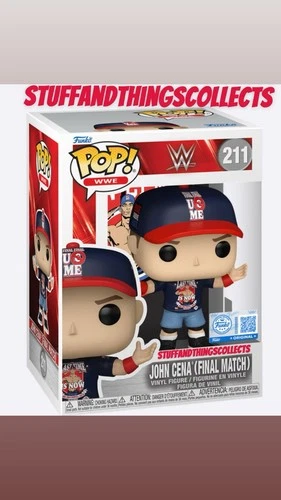 Funko Pop! WWE-John Cena-Final Match-#211-Pre Sale-World Wrestling Entertainment