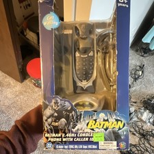 Kids Station Toys Batman 2.4GHz Cordless Phone Caller ID Call Waiting Headset