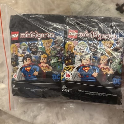 LEGO 71026 Minifigures CMF DC Super Heroes Complete Set of 16. Factory Sealed