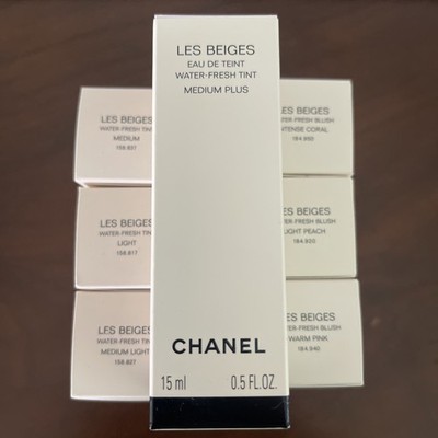 CHANEL LES BEIGES TINT or  BLUSH - CHOOSE YOUR SHADE: WATER FRESH FORMULA