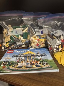 Lego 10257 Carousel 100% Complete With Original Instructions