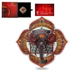 2022 -Solomon Islands - 2oz .999 silver - Elephant of the 1st Chakra