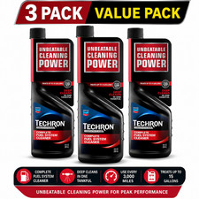 3 Pack Chevron Techron Complete Fuel System Cleaner Gas Treatment 10 Oz