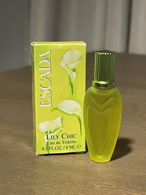 Escada LILY CHIC 4ML Fragrance Miniature, Mini Perfume With Box