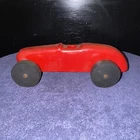 Vintage Indy 500 Roadster Diecast Aluminum Race Car Indianapolis Toy LARGE RED