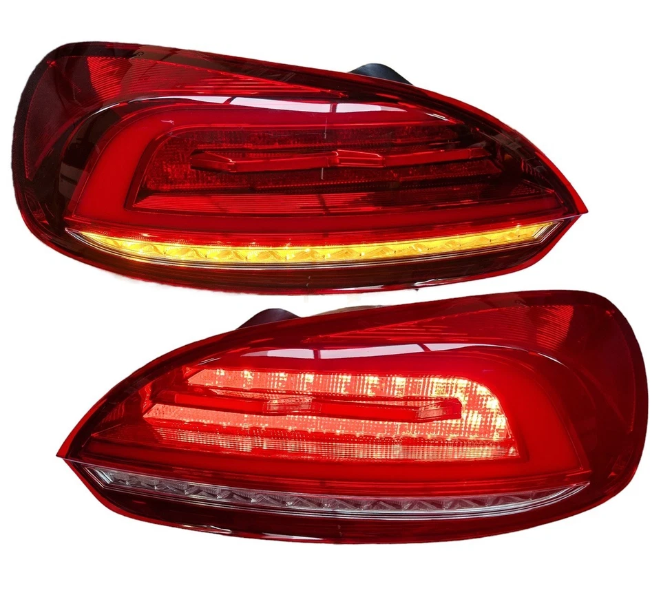 Pilotos traseros LED para VW Scirocco 3 08-14 rojo dinámico STARTANIMATION luz trasera - Imagen 3 de 4