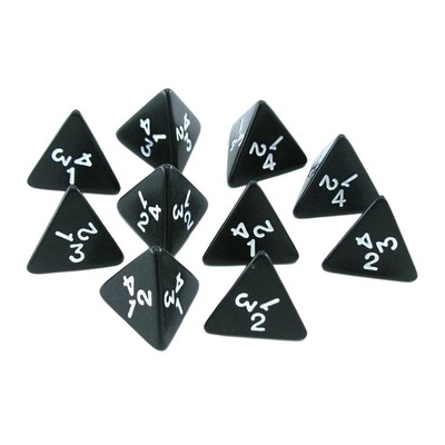 10Pcs Dice Polyhedral Players Velvet 4 Storage 10 100 20 Sided Die Set for