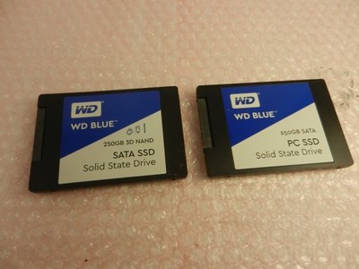 Western Digital BLUE SATA 250GB 3D NAND SATA Internal SSD + PC SSD 250GB
