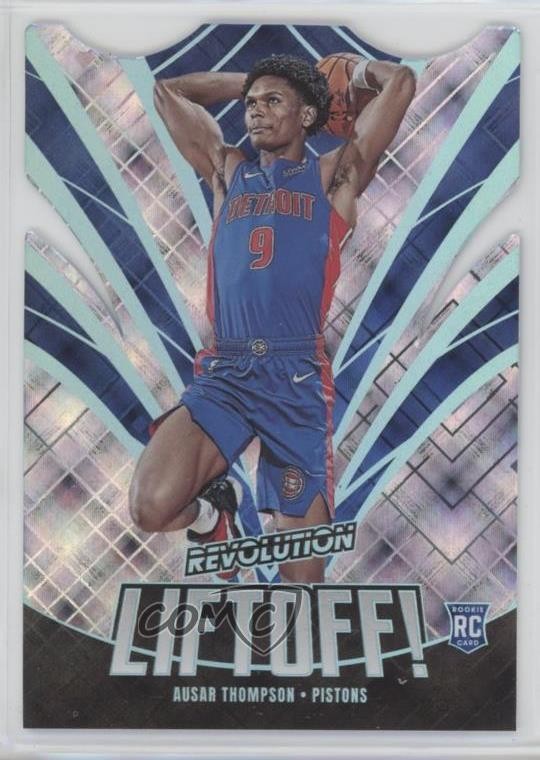 2023 Panini Revolution Liftoff! Cosmic 33/99 Ausar Thompson #10 Rookie RC 01wt