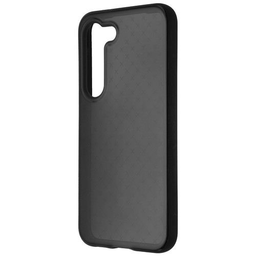 Tech21 Evo Check Flexible Gel Case for Samsung Galaxy S23 - Smokey/Black