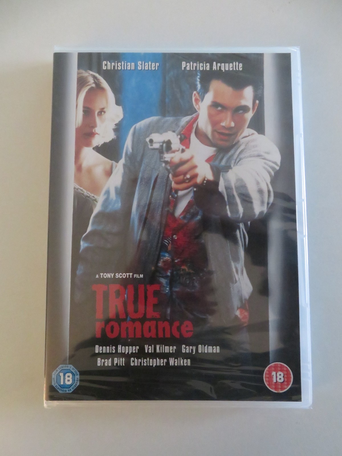 TRUE ROMANCE - B (DVD) CHRISTIAN SLATER PATRICIA ARQUETTE 1993 REGION 2