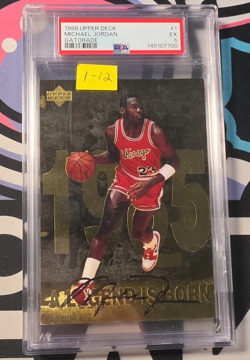 1998 Upper Deck Gatorade Michael Jordan - Michael Jordan #1 for