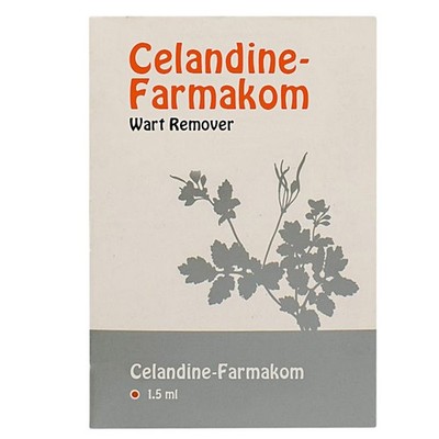 Schöllkrautwarze Papillom Entferner Kosmetik Flüssigkeit Chistotel Farmakom 1,5ml