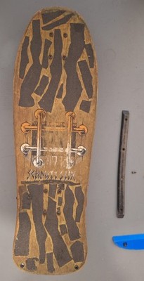 Vintage 1987 Schmitt Stix Skateboard John Lucero X2 All Original