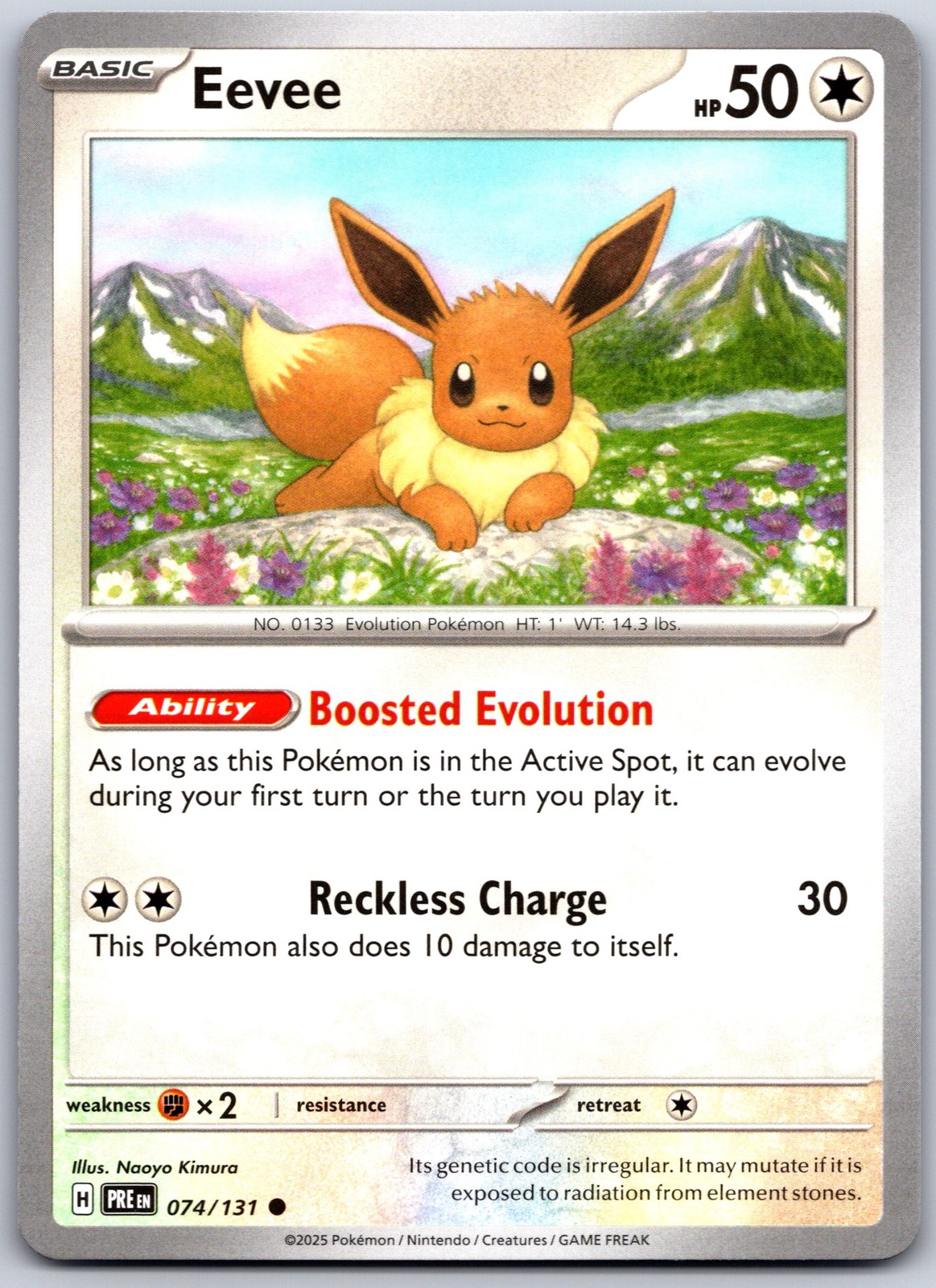 Eevee 074/131 PRE NM
