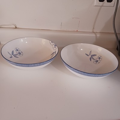 Calvin Klein Bowls salad Serving  Bayard Serving Set Of 2 10.5 Inches