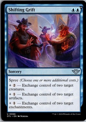 Shifting Grift 66 Uncommon Outlaws of Thunder Junction Magic: The Gathering NM