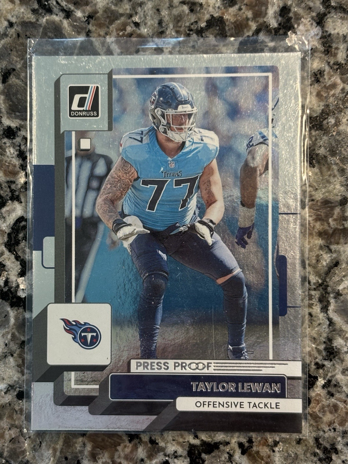 2022 Donruss Silver Press Proof  #69 Taylor Lewan 45/100