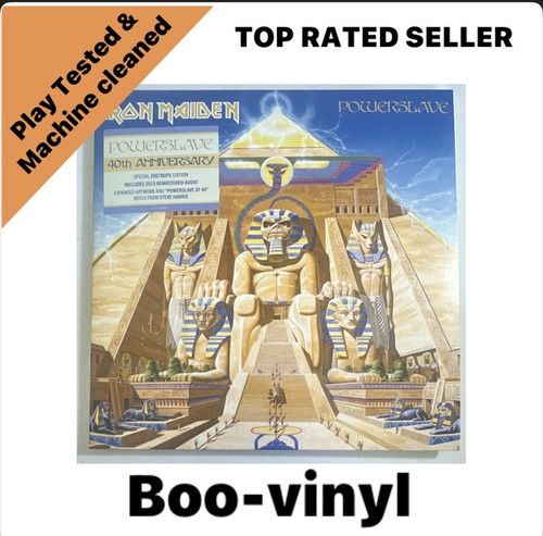 Iron Maiden - Powerslave - 40th Anniversary 2024 Zoetrope Picture Disc Vinyl LP - Picture 1 of 6