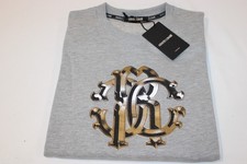 Roberto Cavalli Cotton Crew Neck Pullover Sweatshirt Made in Italy S,M,L,XL,XXL