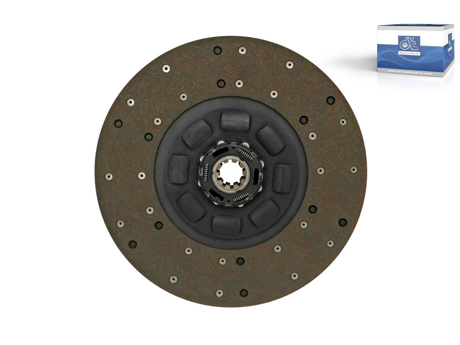 Disque d'embrayage DT Spare Parts 4.64265 de 330mm 10 dents pour boîte de vitesses manuelle