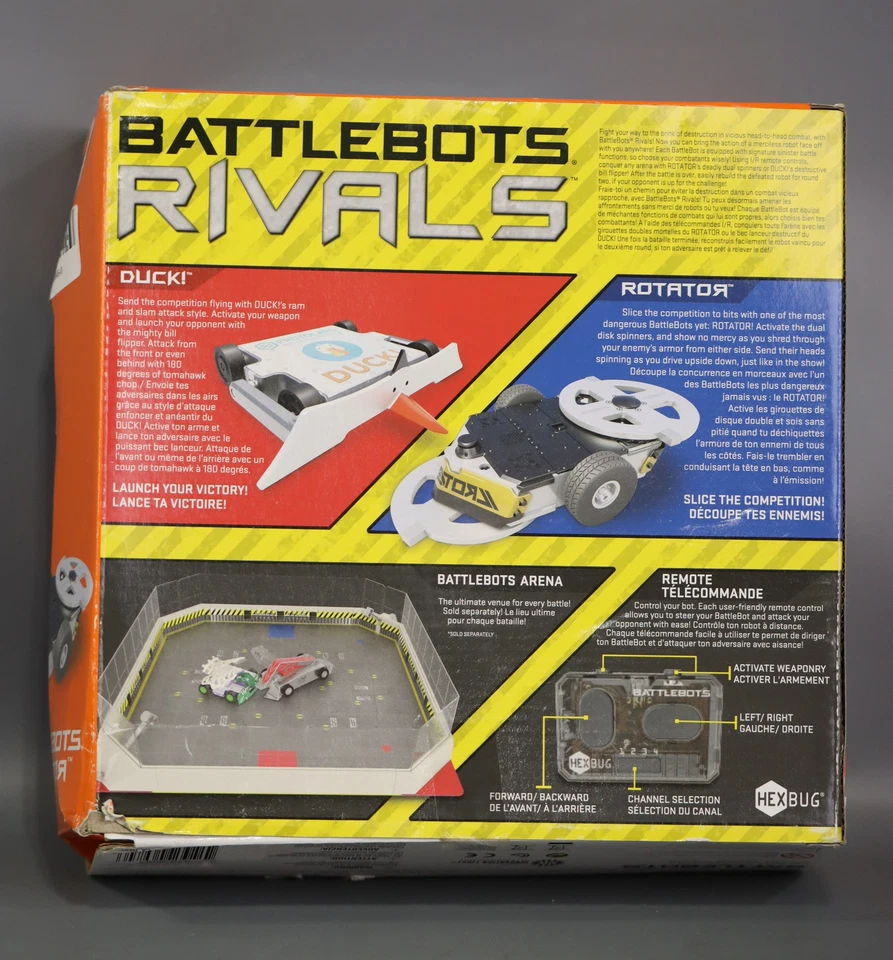 HEXBUG BattleBots Rivals Вращатель и Утка! .. - Изображение 2 из 3