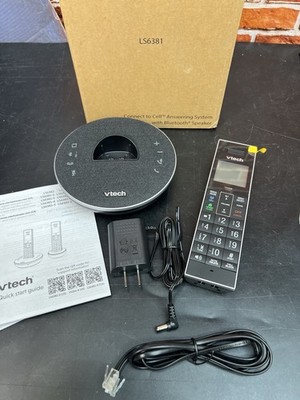 VTech LS6381 Connect To Cell Bluetooth Cordless Phone Answering System