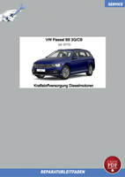 PDF VW Passat B8 (15>) Reparaturanleitung Kraftstoffversorgung Dieselmotoren