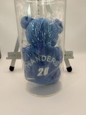Barry Sanders #20 Football NFL Limited Treasures Detroit Lions Beanie Bear 