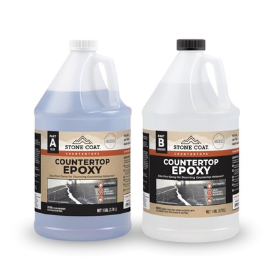 Clear Epoxy Resin Kit (2 Gallon) UV, Scratch and Heat Resistant, Food Safe, F...