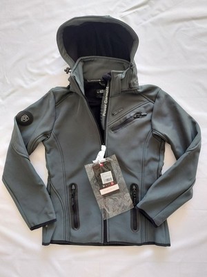 NEU m. Etikett Geographical Norway Damen Softshelljacke grau S 36