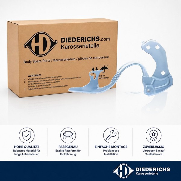Scharnier Motorhaube Rechts Diederichs 3405018 FÜR Abarth Passend FÜR Fiat-image