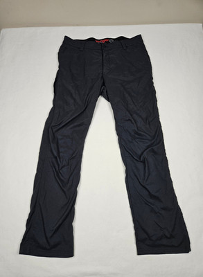 Wrangler Pants Mens 38x32 All Terrain Gear Fleece Lined Insulated ATG Black