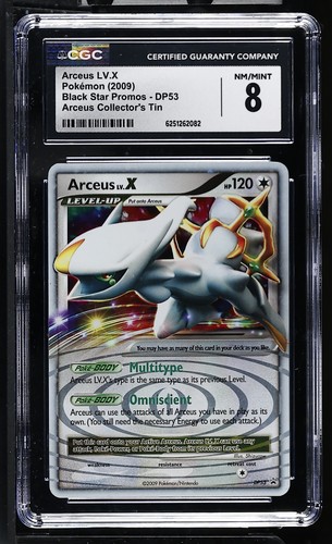 Arceus LV.X graded CGC 8 for sale on eBay