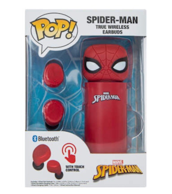 🔥Funko Pop&excl; Marvel Spiderman True Wireless Earbuds - Bluetooth - BNWT🔥