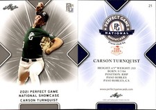 CARSON TURNQUIST 2021 LEAF PERFECT GAME 