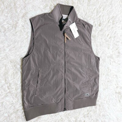 トップス nanamica Zip Up Wind Vest nanamica Zip Up Wind Vest Full Zip Beige SUAS412 Men's Size M NEW